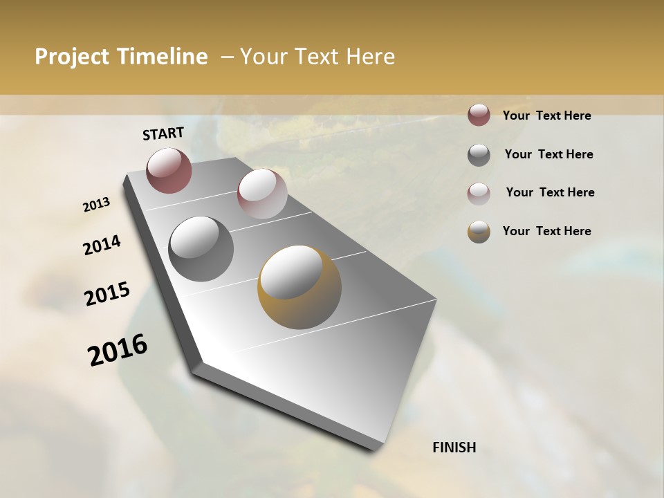Anolis In Terrarium PowerPoint Template