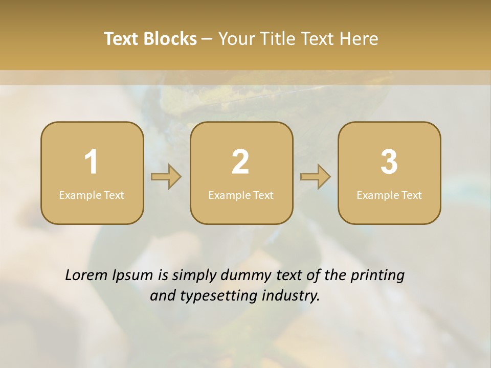 Anolis In Terrarium PowerPoint Template