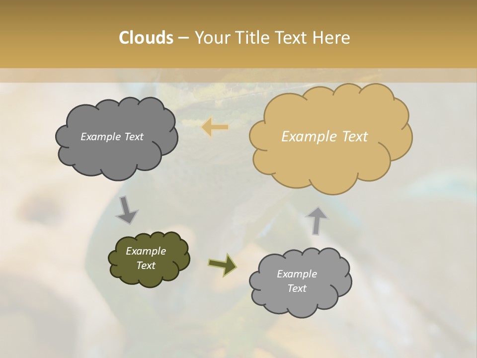 Anolis In Terrarium PowerPoint Template