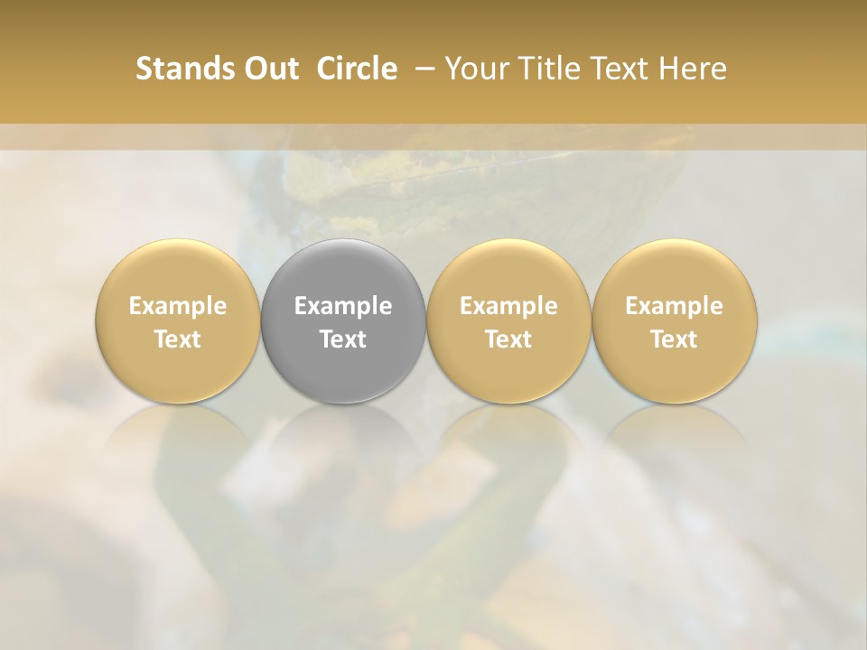 Anolis In Terrarium PowerPoint Template