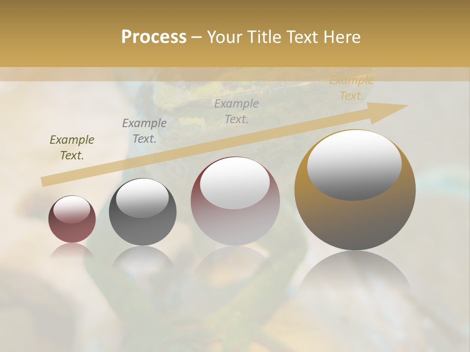Anolis In Terrarium PowerPoint Template
