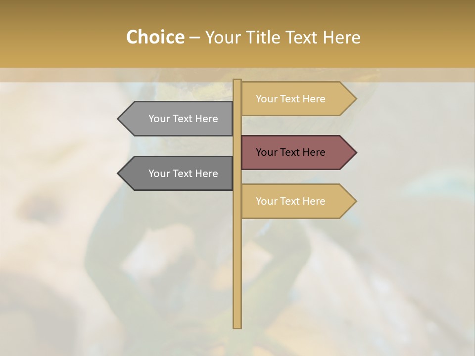Anolis In Terrarium PowerPoint Template