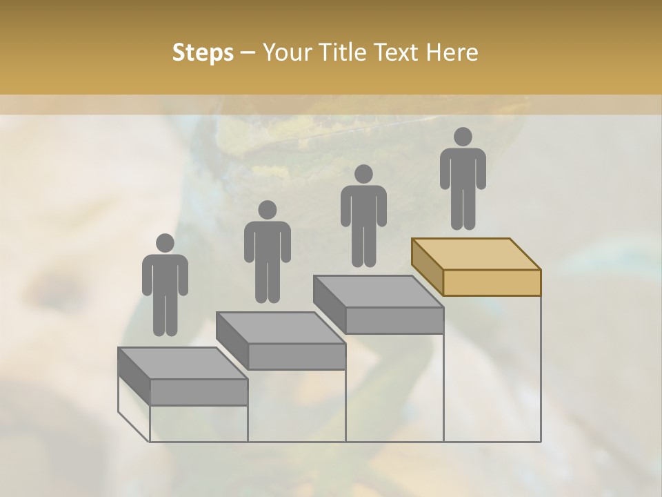Anolis In Terrarium PowerPoint Template