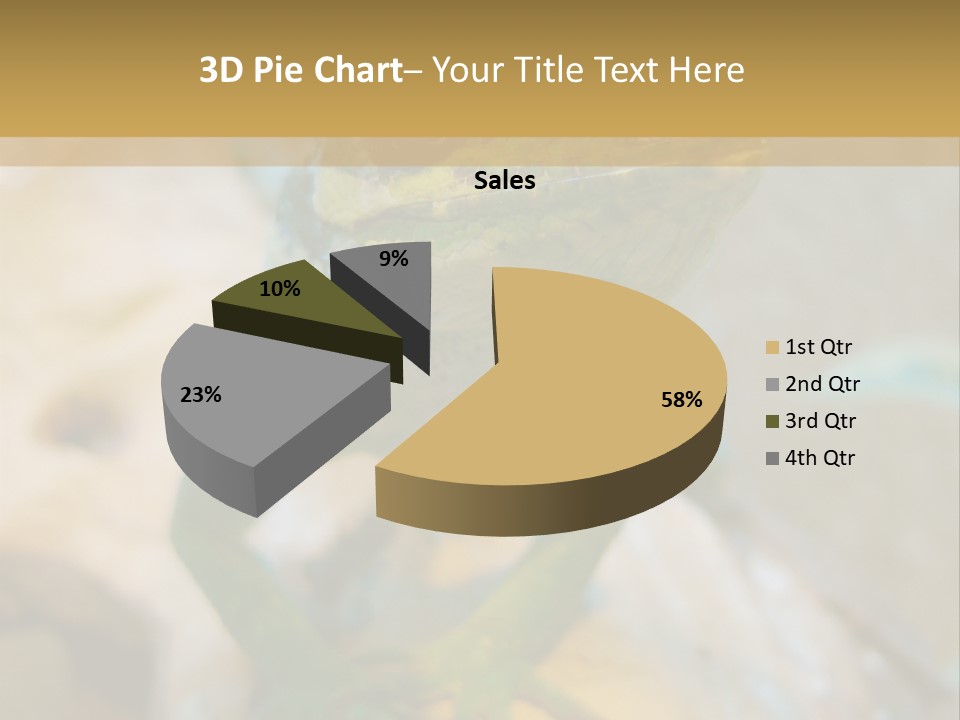 Anolis In Terrarium PowerPoint Template