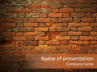 Old Wall PowerPoint Template