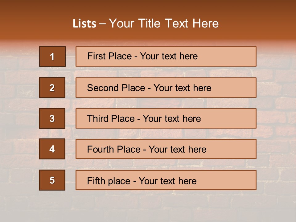 Old Wall PowerPoint Template