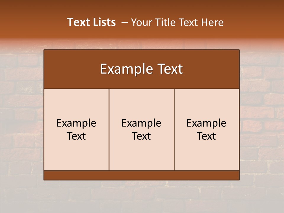 Old Wall PowerPoint Template