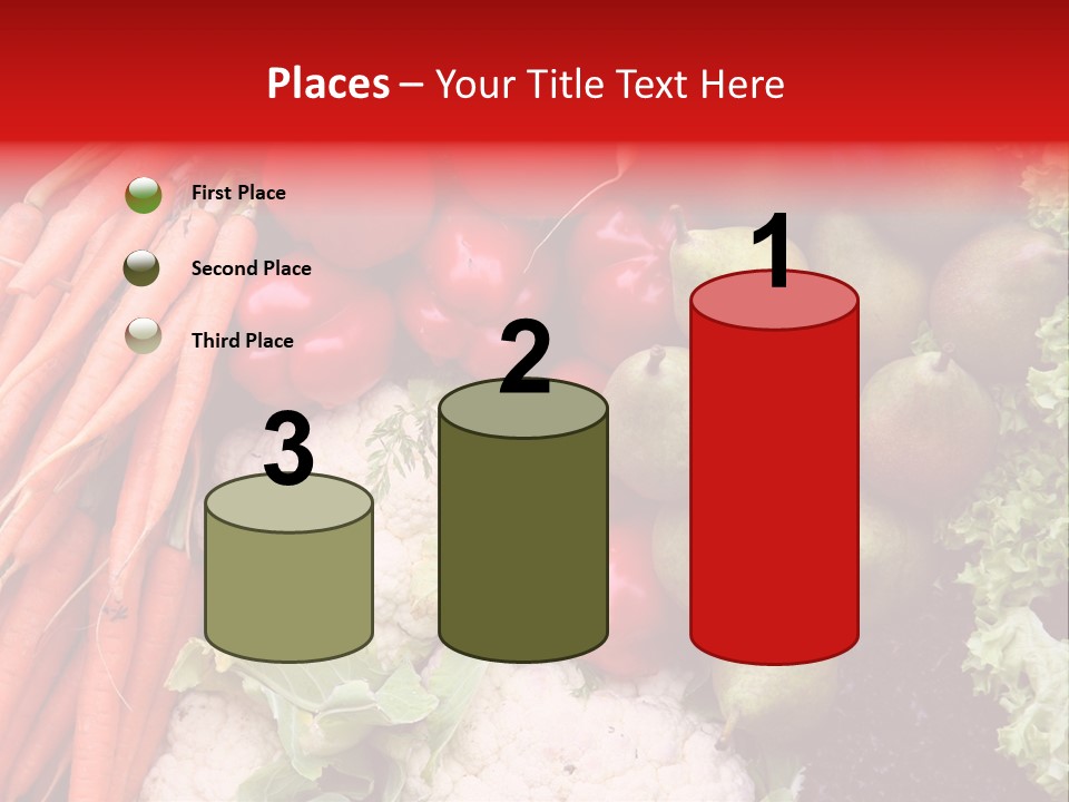 Fruit And Vegetables PowerPoint Template