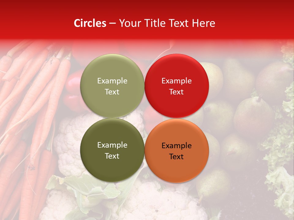 Fruit And Vegetables PowerPoint Template