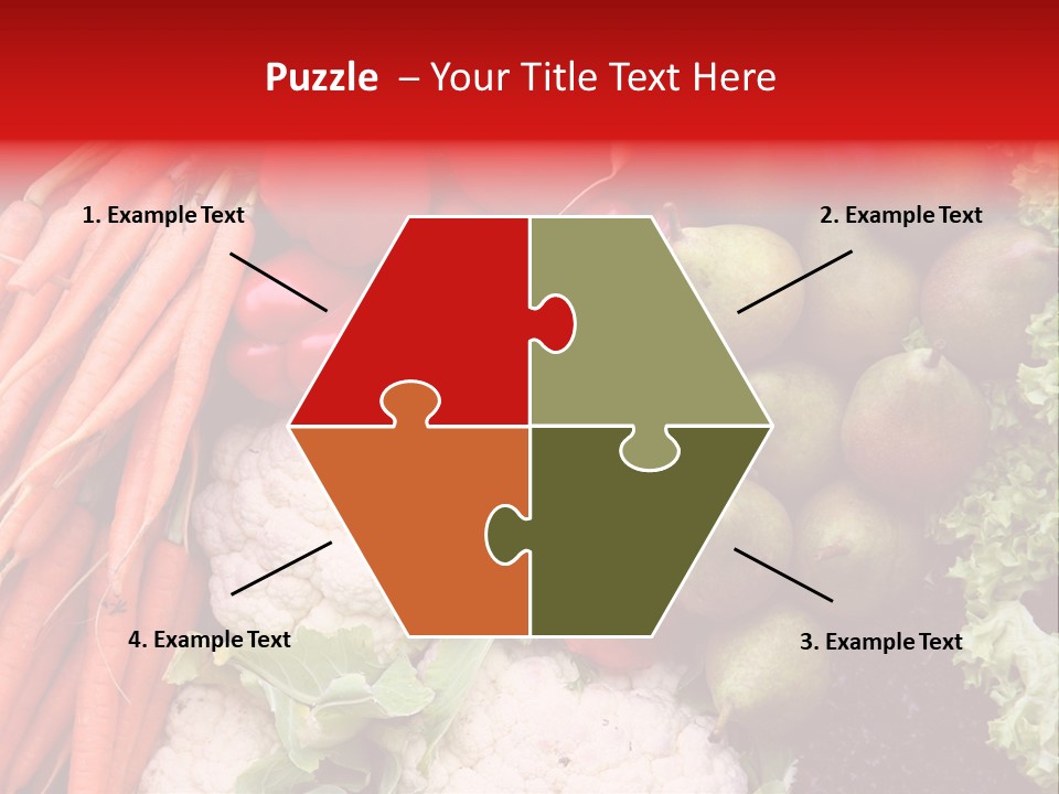 Fruit And Vegetables PowerPoint Template