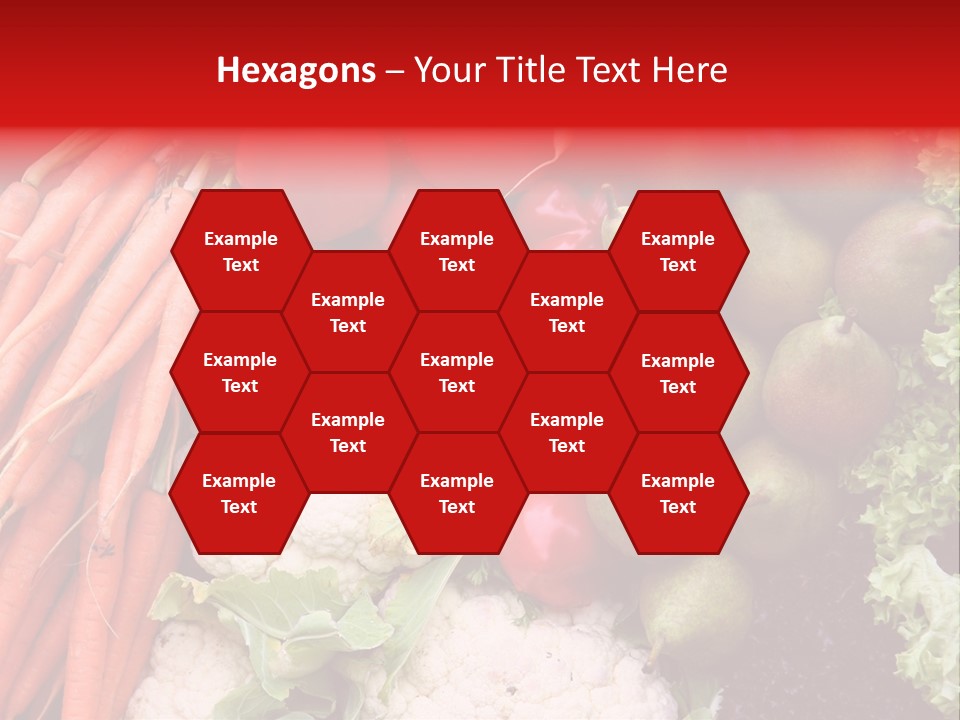 Fruit And Vegetables PowerPoint Template