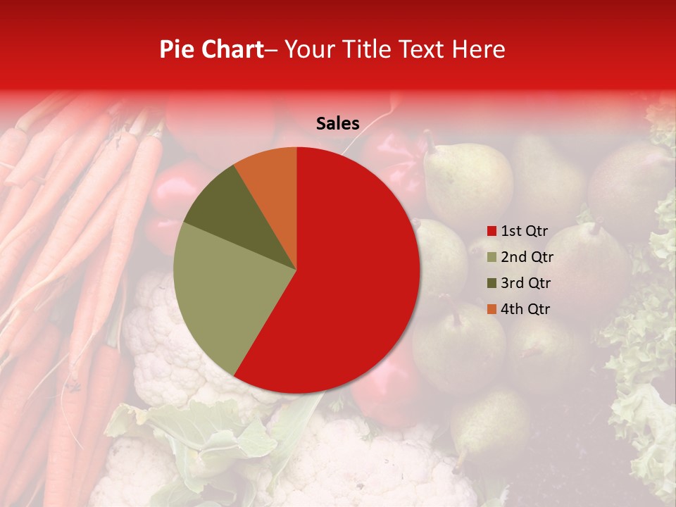 Fruit And Vegetables PowerPoint Template