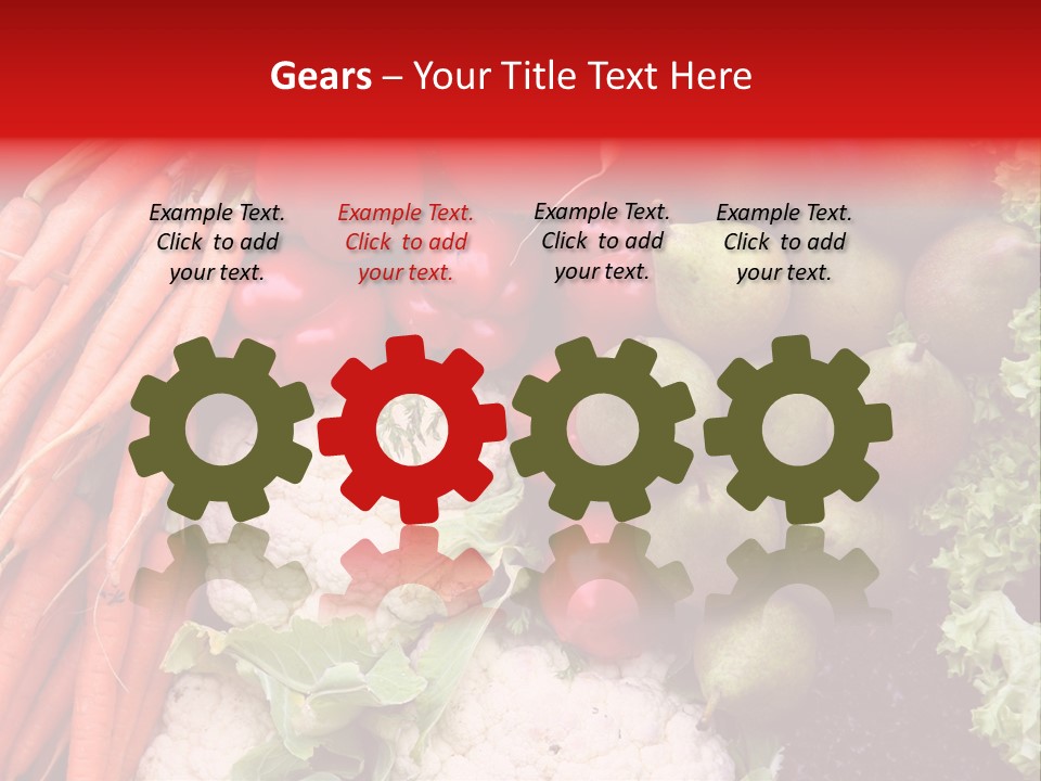 Fruit And Vegetables PowerPoint Template