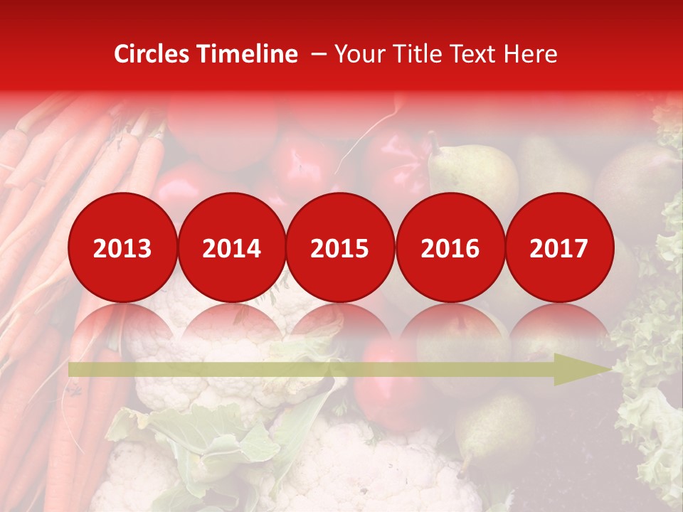Fruit And Vegetables PowerPoint Template