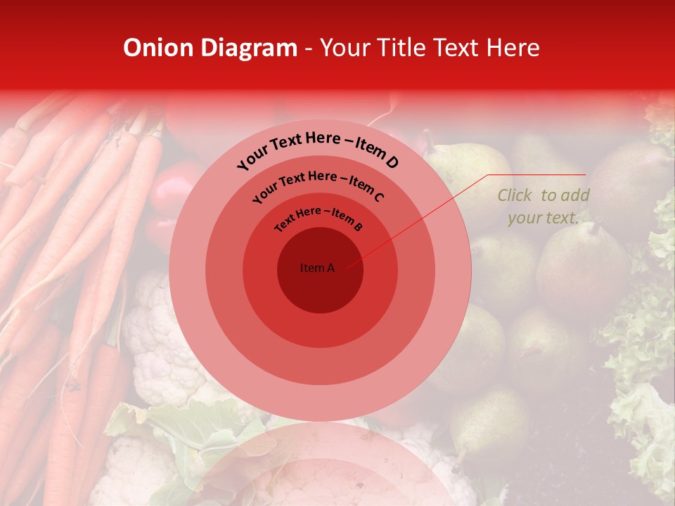 Fruit And Vegetables PowerPoint Template