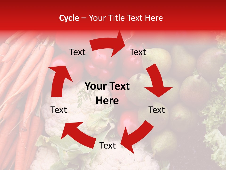 Fruit And Vegetables PowerPoint Template