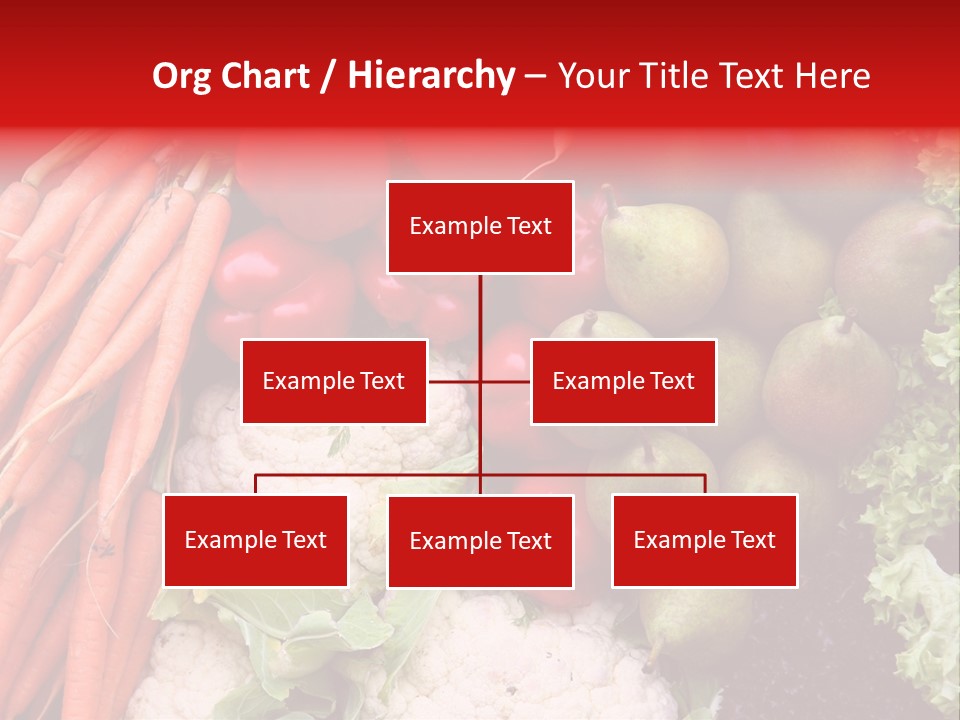Fruit And Vegetables PowerPoint Template