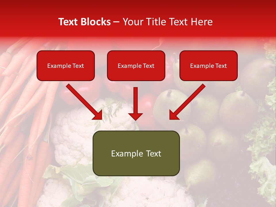 Fruit And Vegetables PowerPoint Template