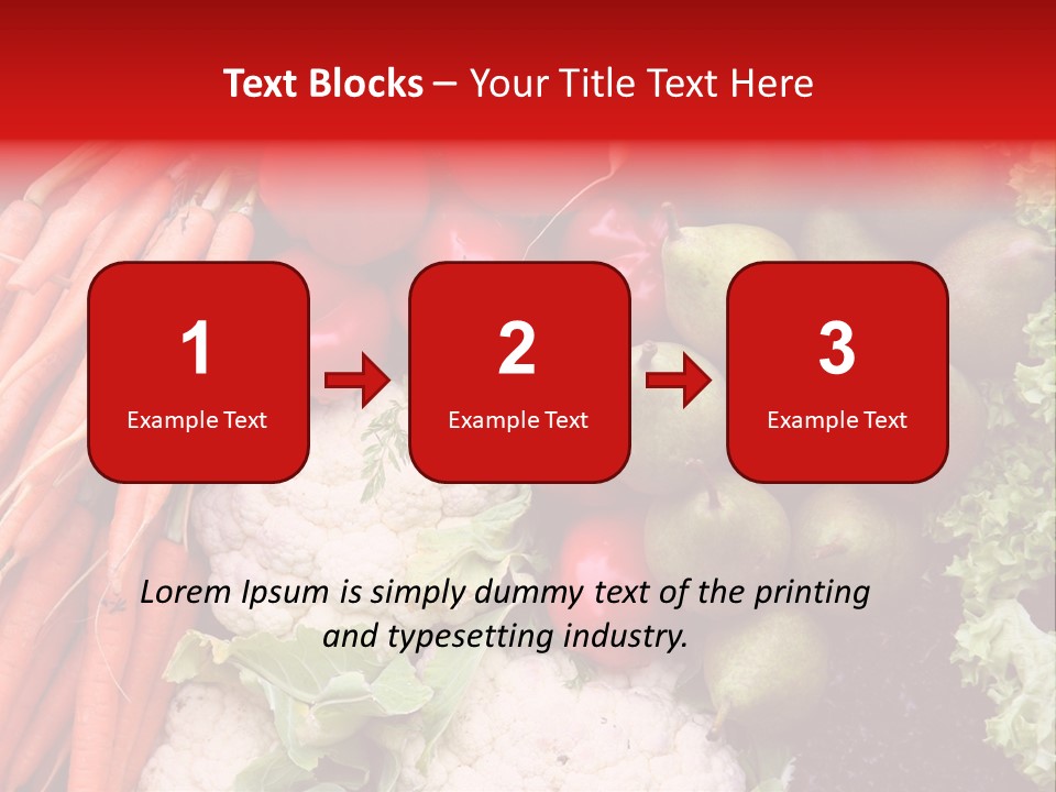 Fruit And Vegetables PowerPoint Template