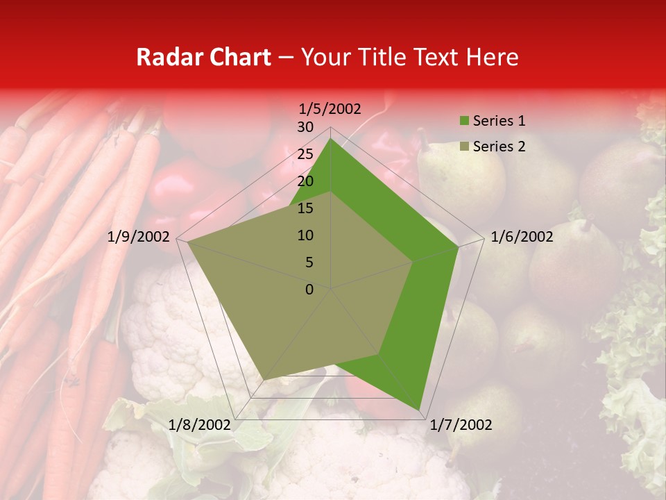 Fruit And Vegetables PowerPoint Template