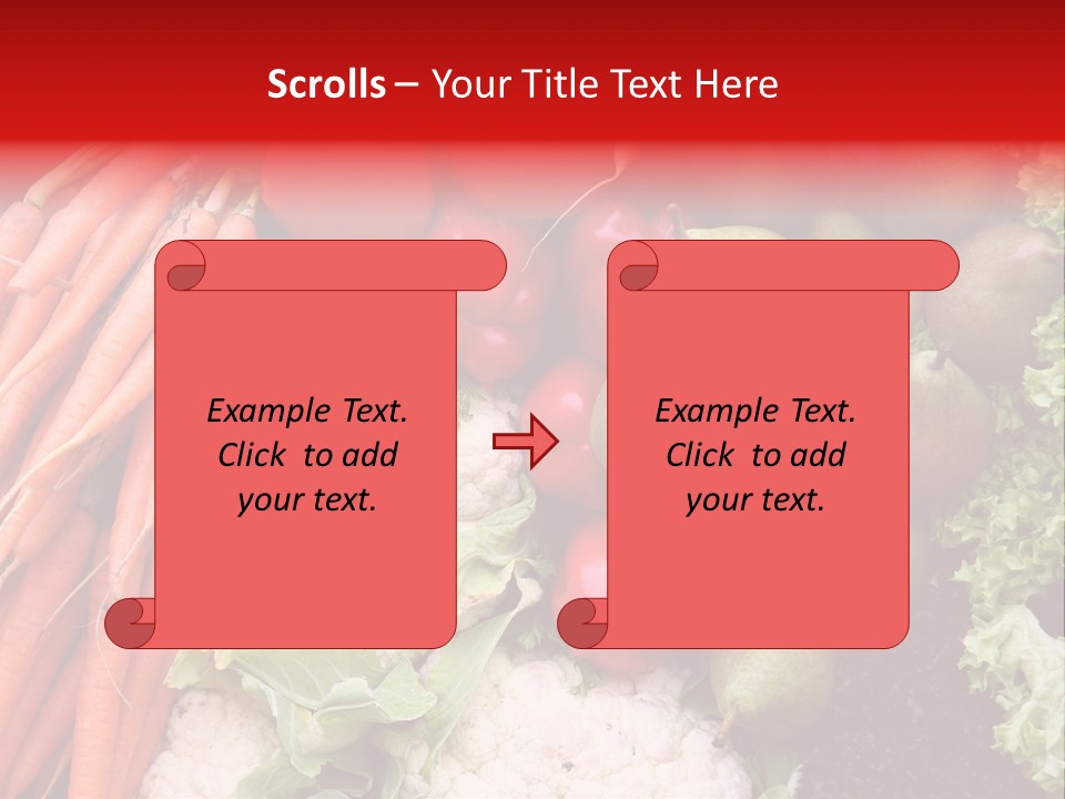 Fruit And Vegetables PowerPoint Template