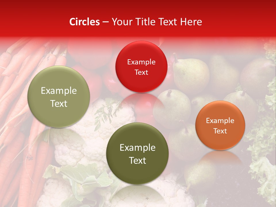 Fruit And Vegetables PowerPoint Template