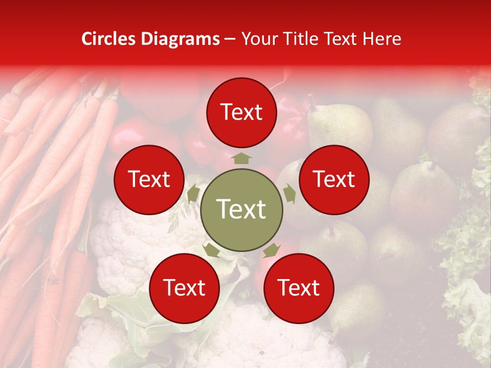 Fruit And Vegetables PowerPoint Template