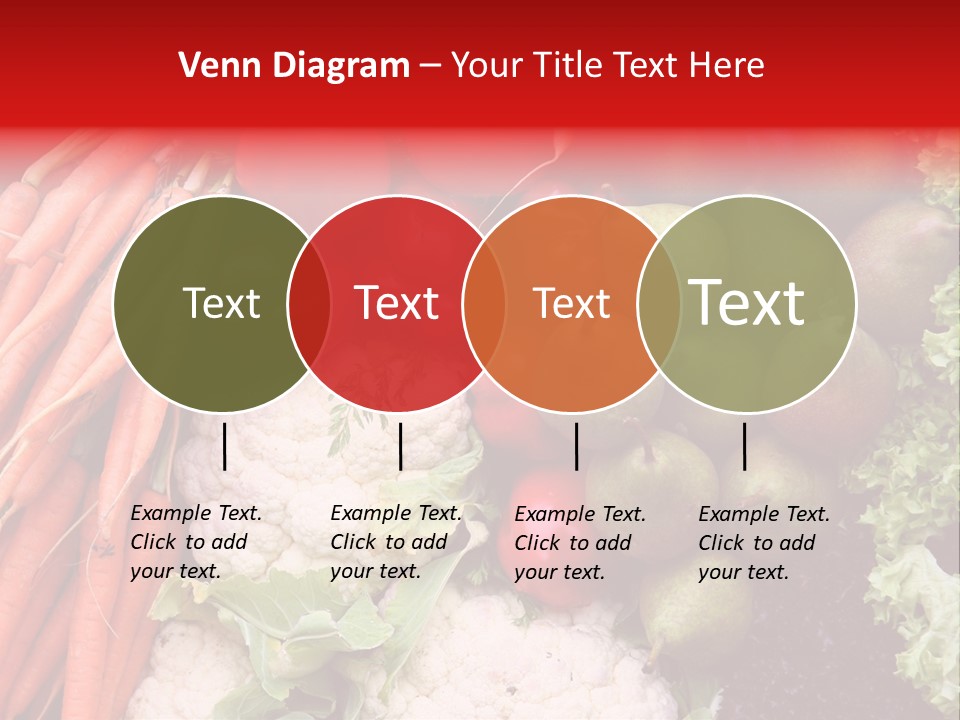 Fruit And Vegetables PowerPoint Template