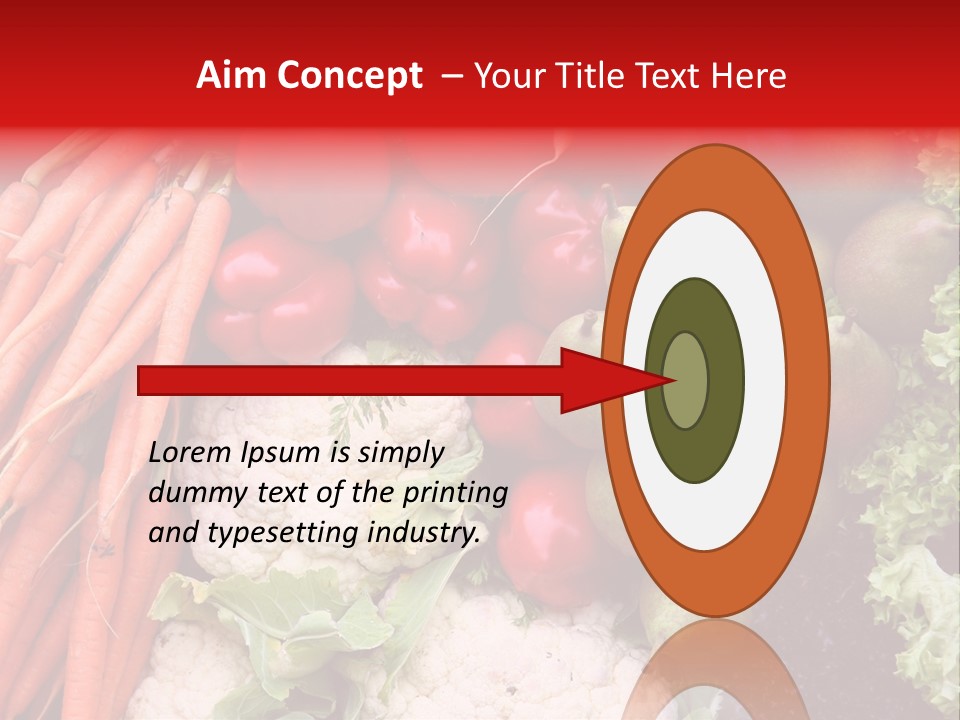 Fruit And Vegetables PowerPoint Template