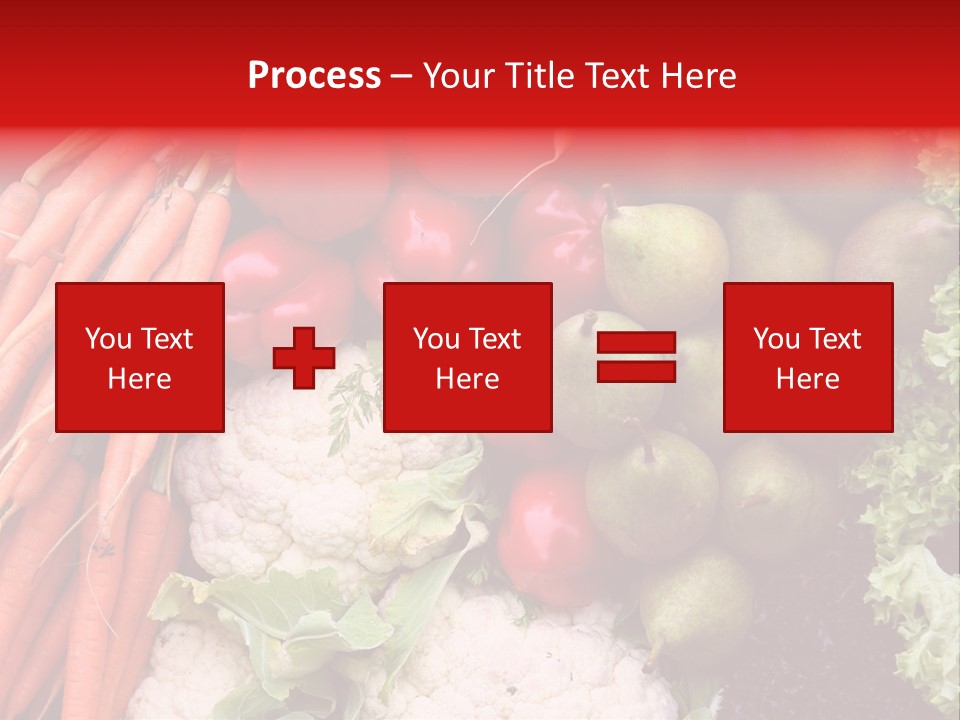 Fruit And Vegetables PowerPoint Template