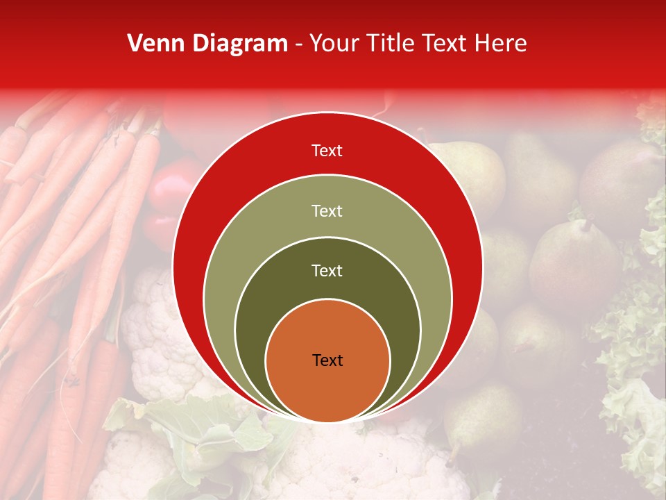 Fruit And Vegetables PowerPoint Template