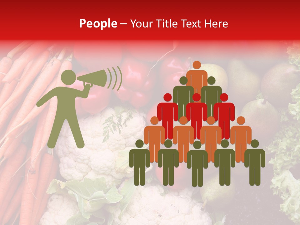 Fruit And Vegetables PowerPoint Template