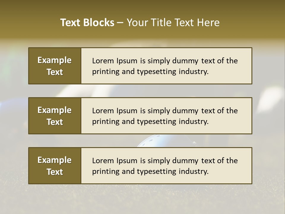 A Football Player Diving For A Ball On The Field PowerPoint Template