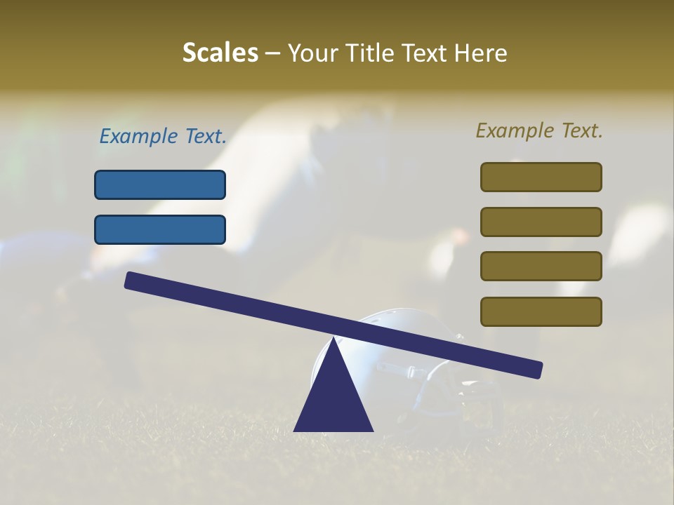 A Football Player Diving For A Ball On The Field PowerPoint Template