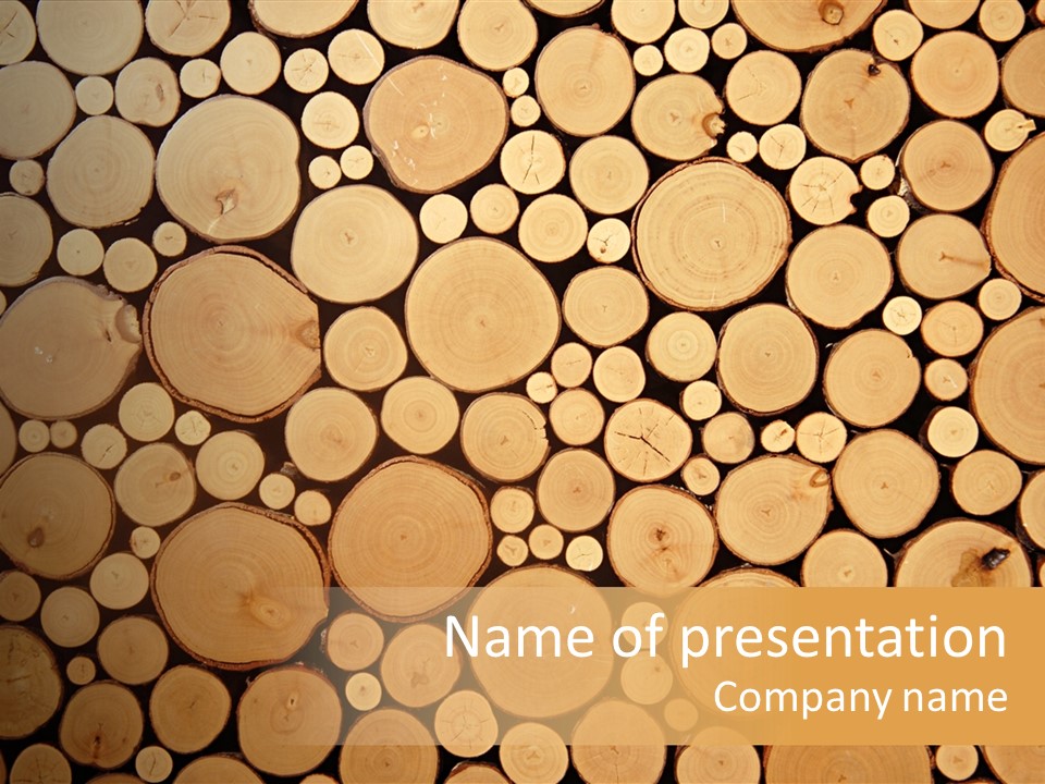 Wooden Background PowerPoint Template