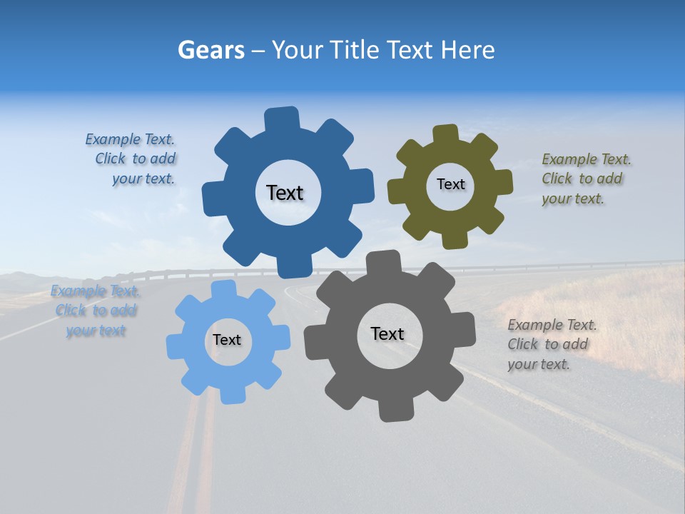 Computer Room Close PowerPoint Template