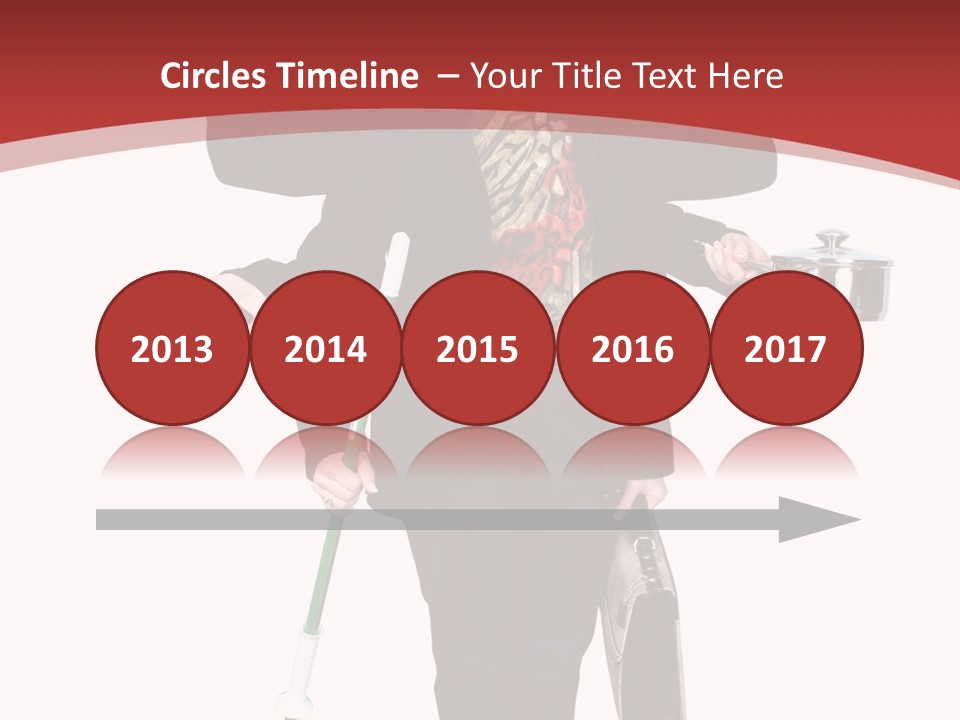 Woman With Six Arms Holding A Mop, Briefcase, Champagne Glasses, Cellphone, Keys And Cooking Pot. PowerPoint Template