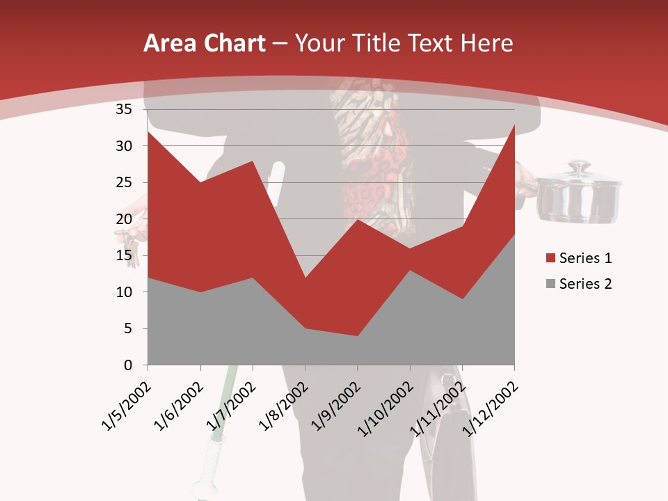 Woman With Six Arms Holding A Mop, Briefcase, Champagne Glasses, Cellphone, Keys And Cooking Pot. PowerPoint Template