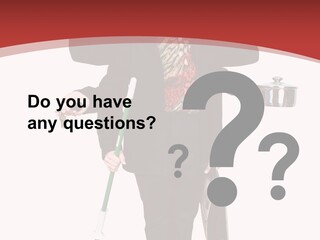 Woman With Six Arms Holding A Mop, Briefcase, Champagne Glasses, Cellphone, Keys And Cooking Pot. PowerPoint Template