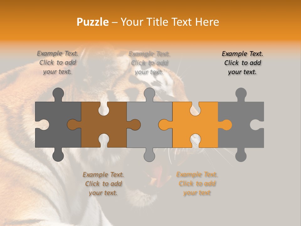 Mysterious Woman Eyes PowerPoint Template