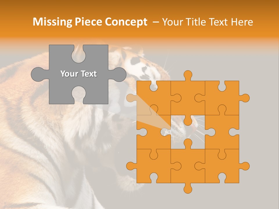 Mysterious Woman Eyes PowerPoint Template