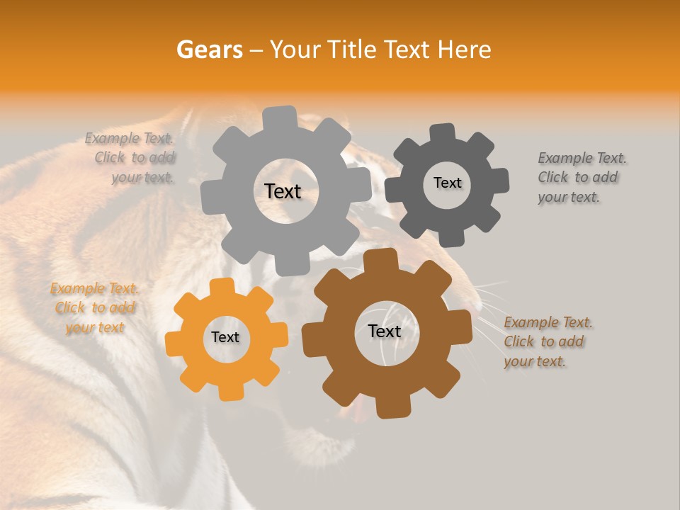 Mysterious Woman Eyes PowerPoint Template