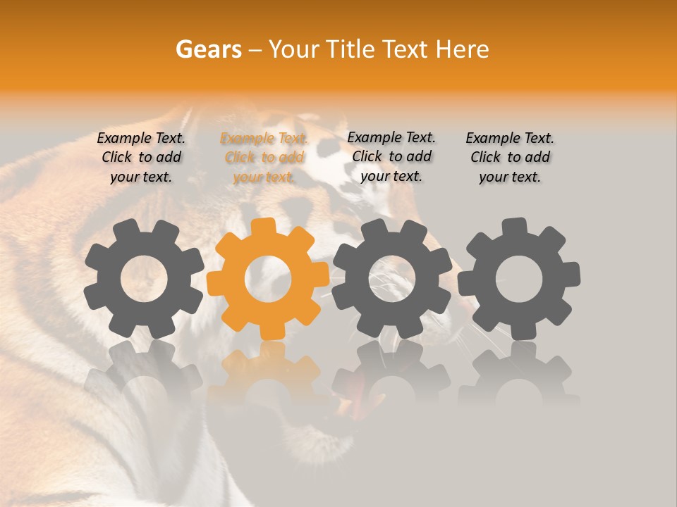 Mysterious Woman Eyes PowerPoint Template