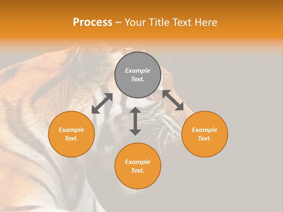 Mysterious Woman Eyes PowerPoint Template