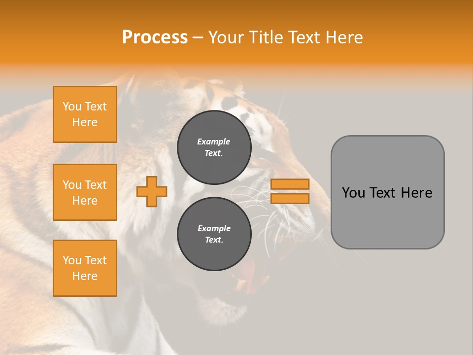 Mysterious Woman Eyes PowerPoint Template