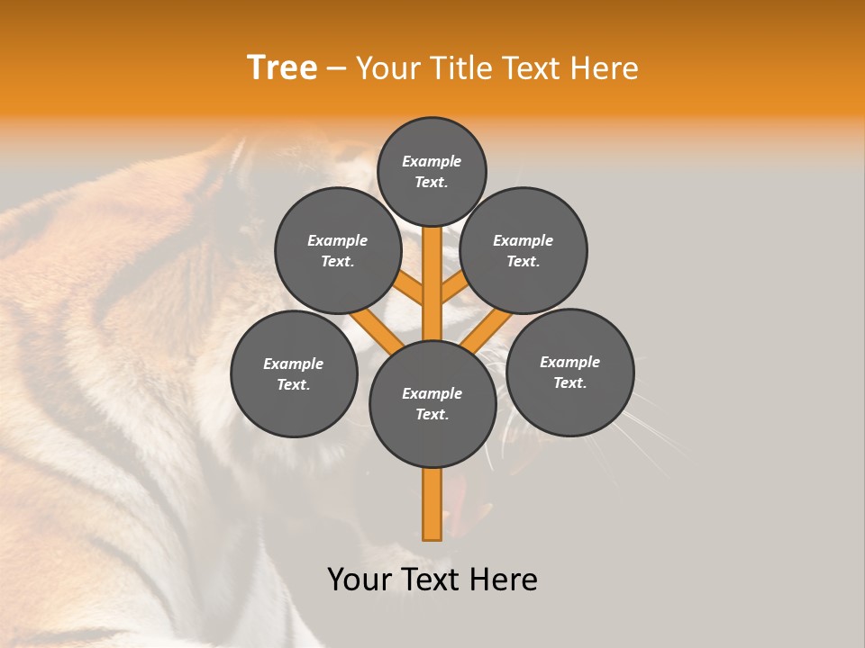 Mysterious Woman Eyes PowerPoint Template