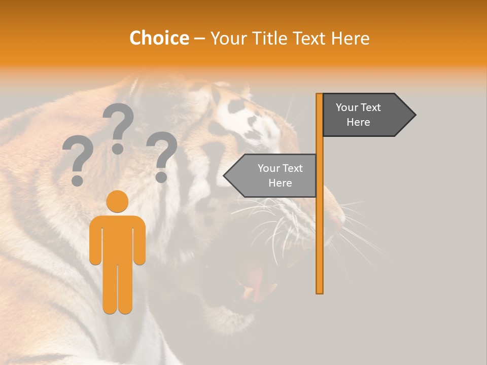 Mysterious Woman Eyes PowerPoint Template