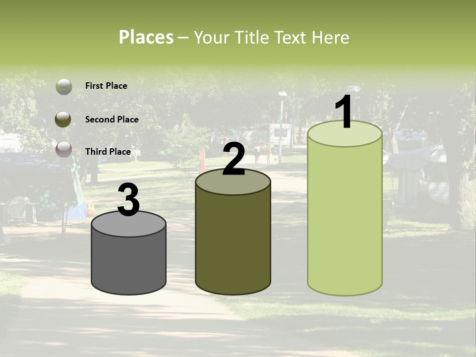 Mountain Camping In Novigrad - Croatia PowerPoint Template