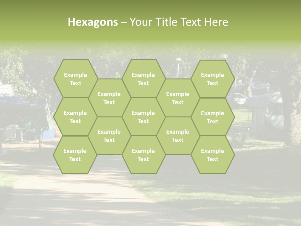 Mountain Camping In Novigrad - Croatia PowerPoint Template