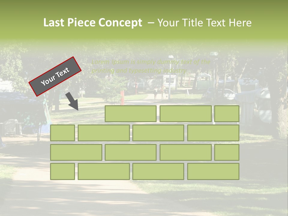 Mountain Camping In Novigrad - Croatia PowerPoint Template